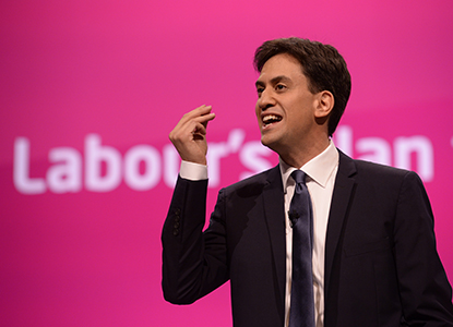 Labour leader Ed Miliband